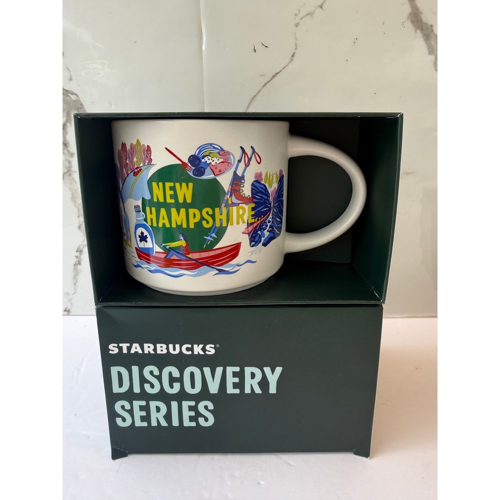 Starbucks Discovery Series New Hampshire 14oz Ceramic Mug New In Box 2024